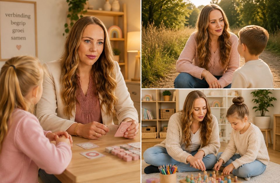 Byoux Baardman in haar praktijk — kindercoaching in Almere
